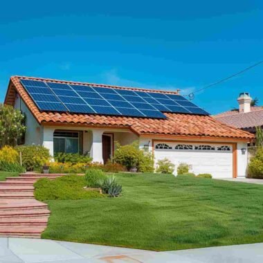 Contract work of a residential home in San Diego California with Solar Panels complete with Tesla Power wall installed with LG Power
