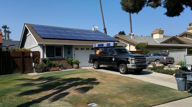 small project in Lincoln Acres in San Diego solar project for SolarPanelSanDiegoorg